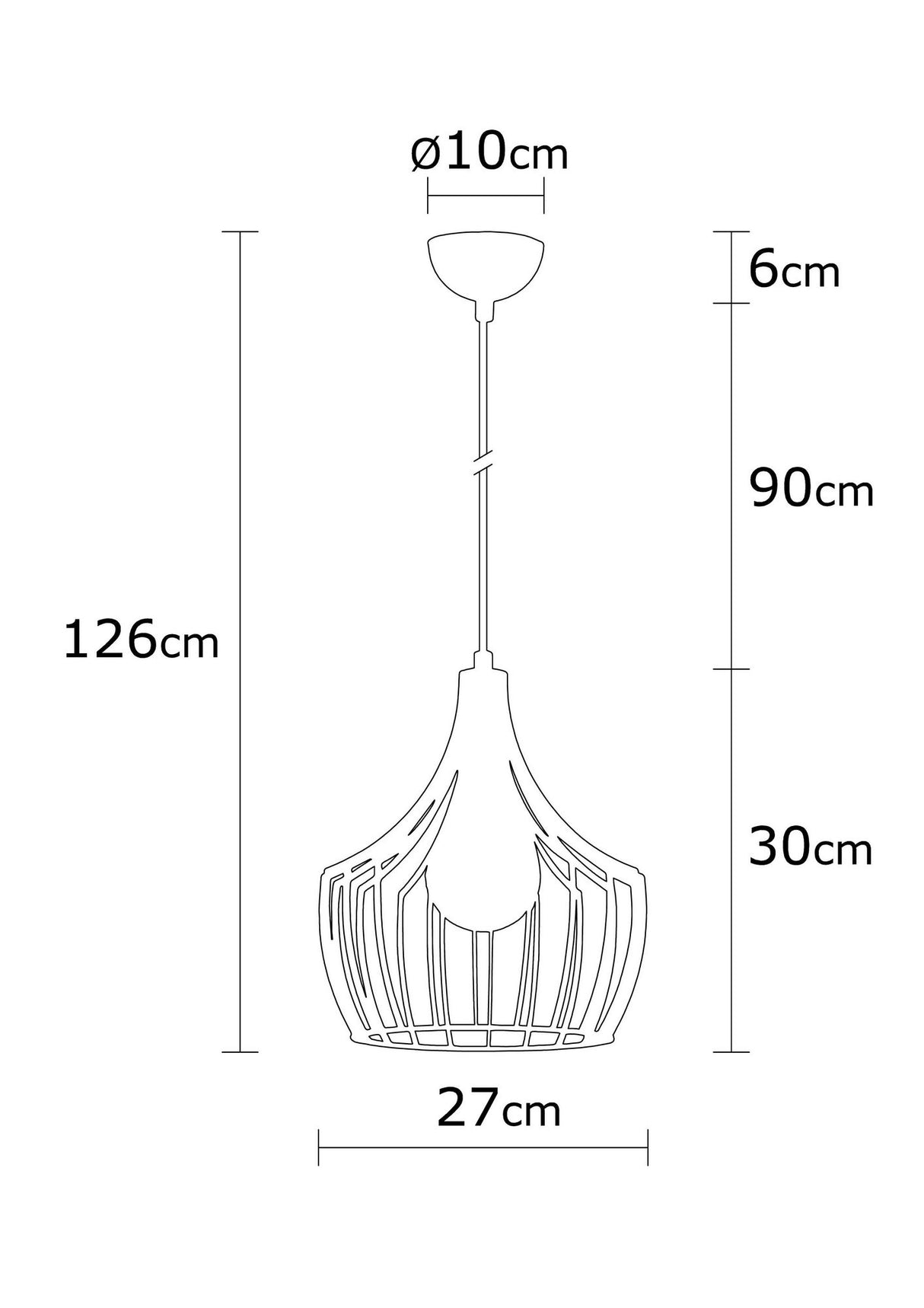 Candelabru Mezopotamya - N-1277 - Negru