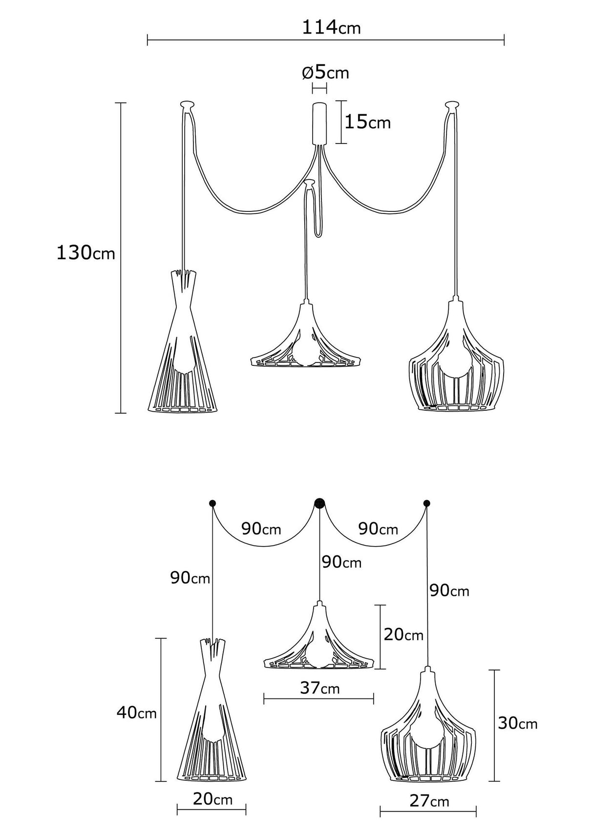 Candelabru Mezopotamya - N-1293 - Auriu