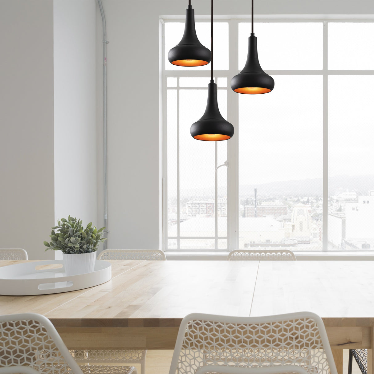 Candelabru Berceste - N-1374 - Negru