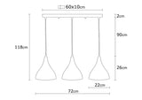 Candelabru Berceste - N-1387 - Negru