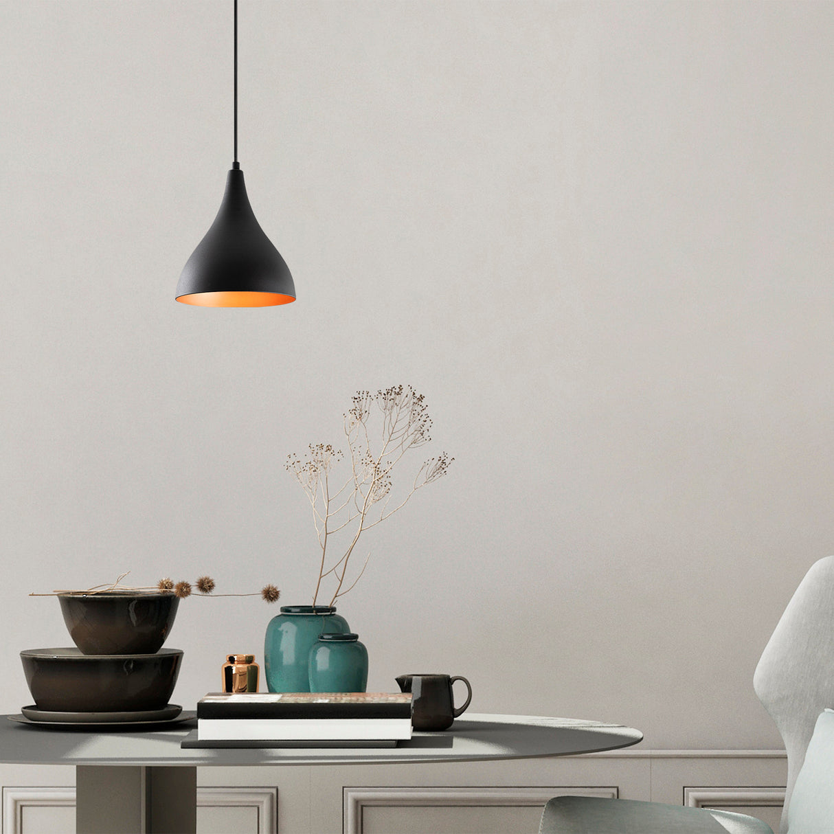 Candelabru Berceste - N-1395 - Negru