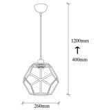 Candelabru Degirmen - MR-101 - Negru / Bronz