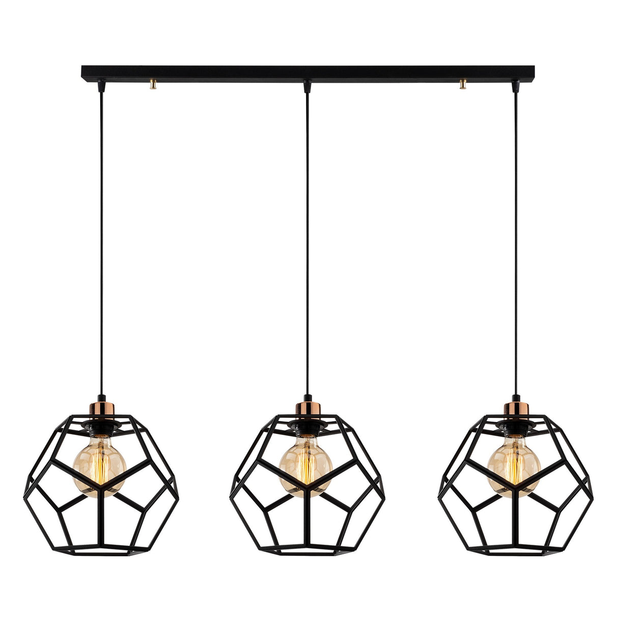 Candelabru Degirmen - MR-103 - Negru / Bronz