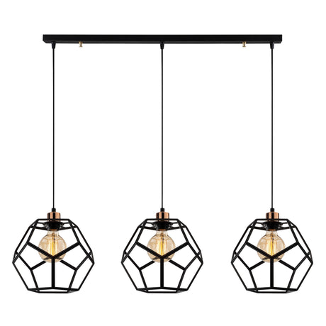 Candelabru Degirmen - MR-103 - Negru / Bronz