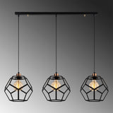 Candelabru Degirmen - MR-103 - Negru / Bronz