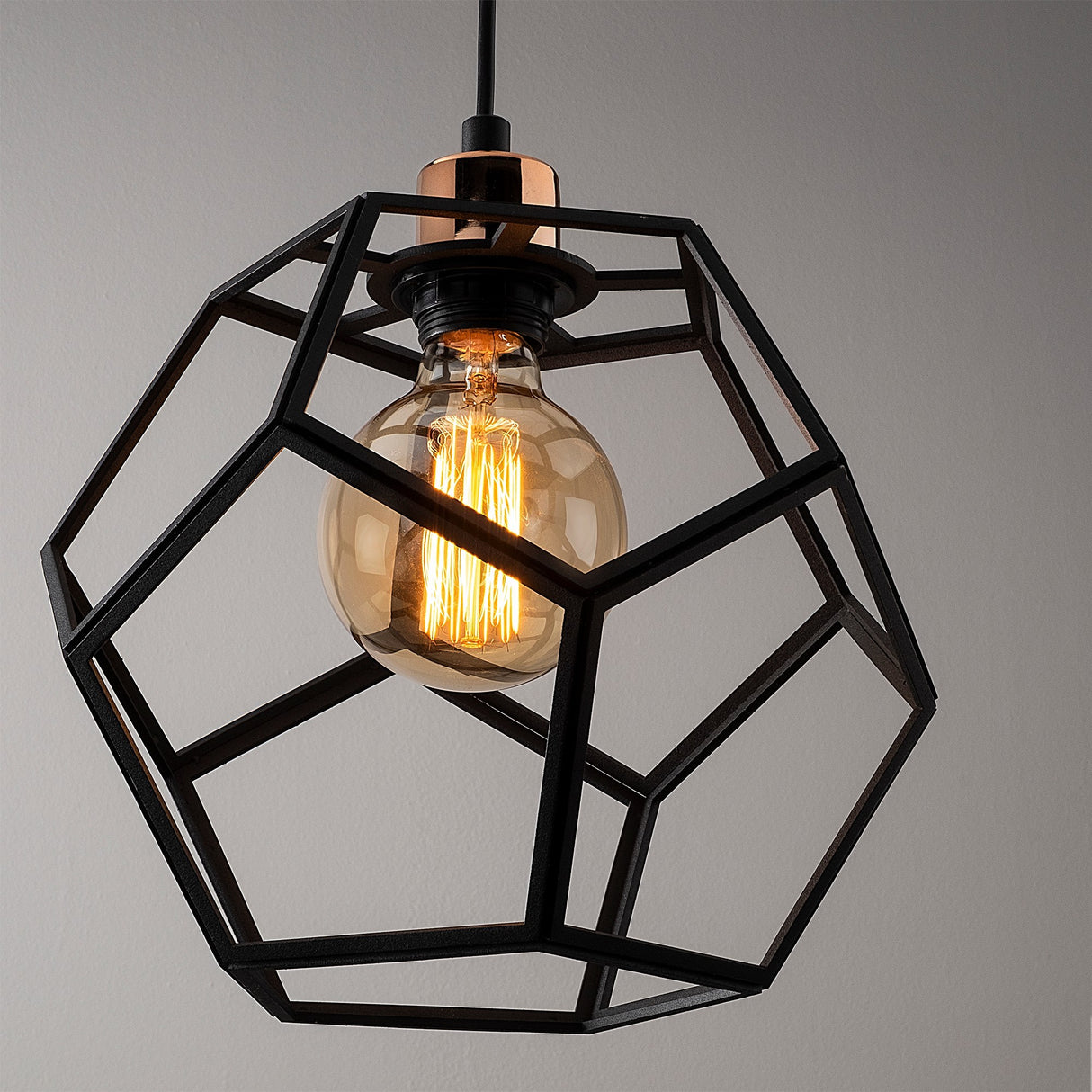 Candelabru Degirmen - MR-103 - Negru / Bronz