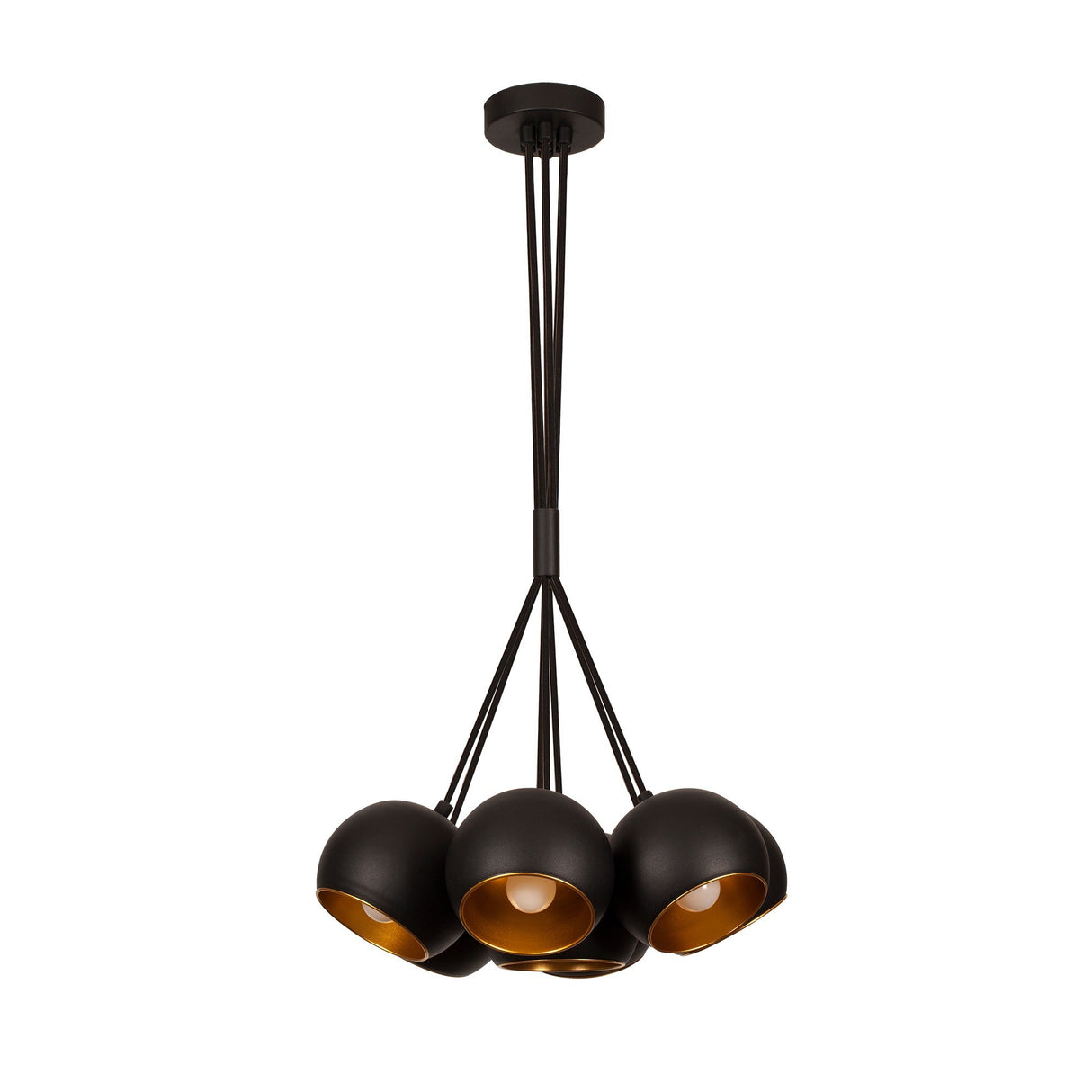 Candelabru Sivani - MR-630 - Negru / Auriu