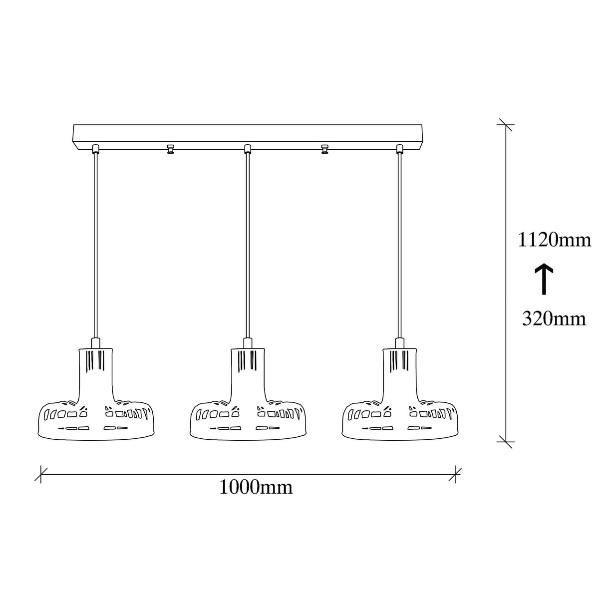 Candelabru Fellini - MR - 774 - Negru / Cupru