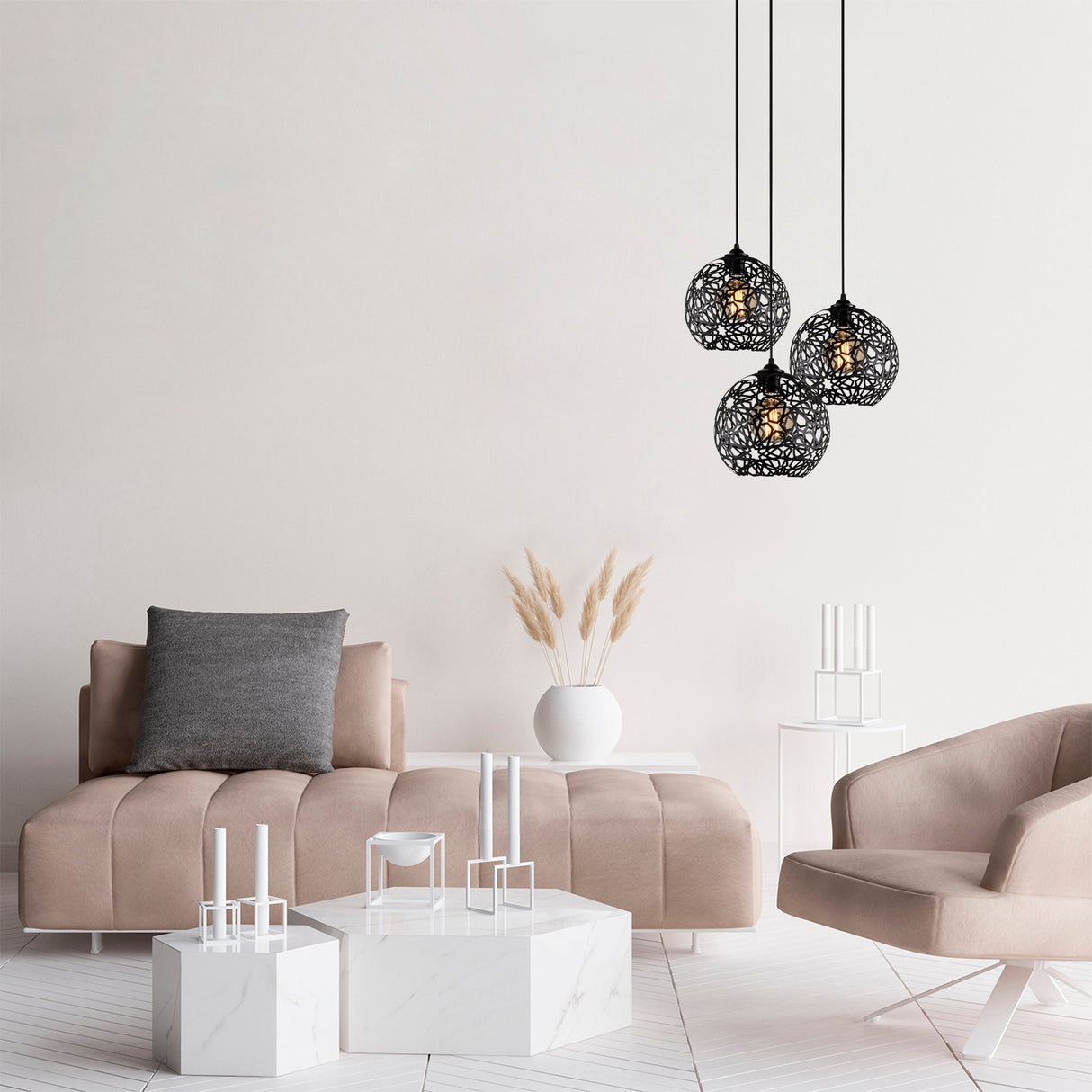 Candelabru Fellini - MR - 787 - Negru