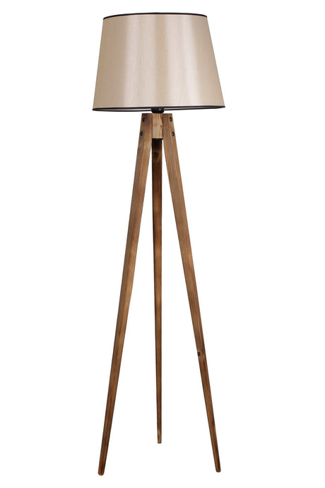 Lampadar Tripod Yanik Lambader Pramit 15-3 Abajurlu - Maro