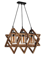 Candelabru Berlin Ahsap 3 Lue Sarkit Yanik - Maro