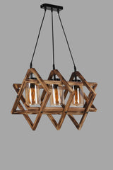 Candelabru Berlin Ahsap 3 Lue Sarkit Yanik - Maro