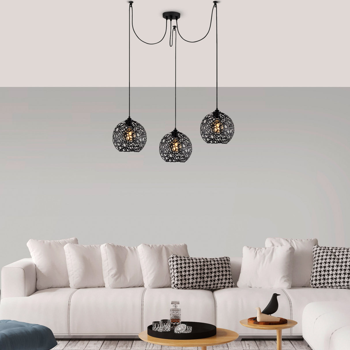 Candelabru Fellini - MR - 897 - Negru