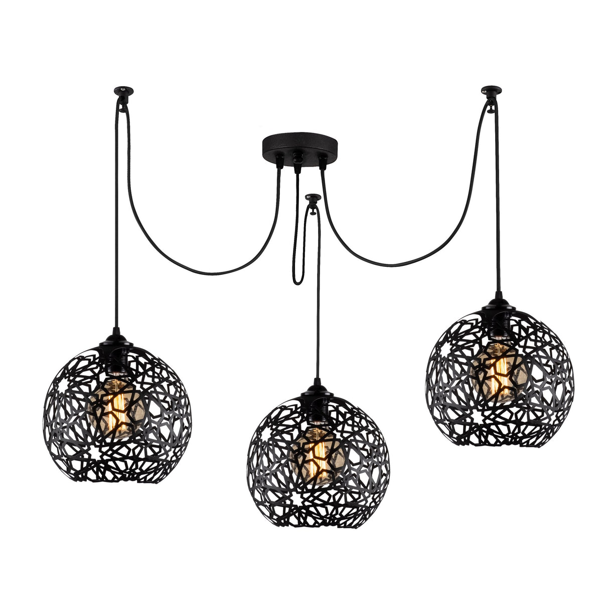 Candelabru Fellini - MR - 897 - Negru