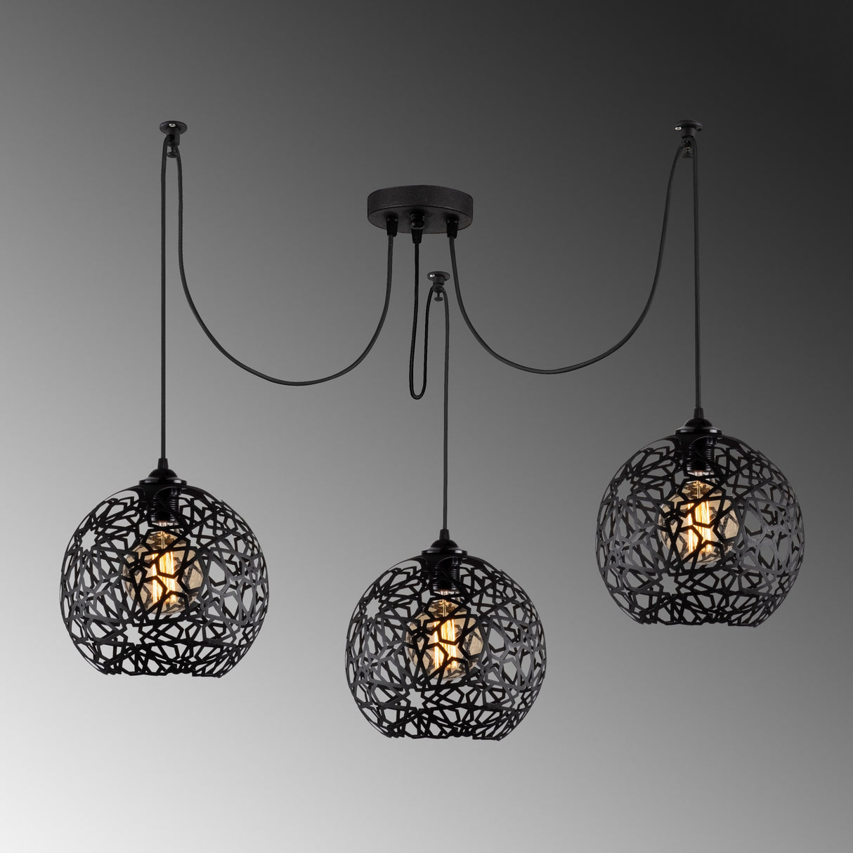 Candelabru Fellini - MR - 897 - Negru