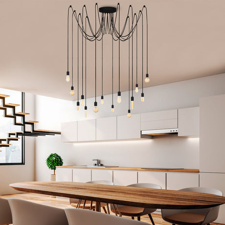 Candelabru Kabluni - MR - 931 - Negru