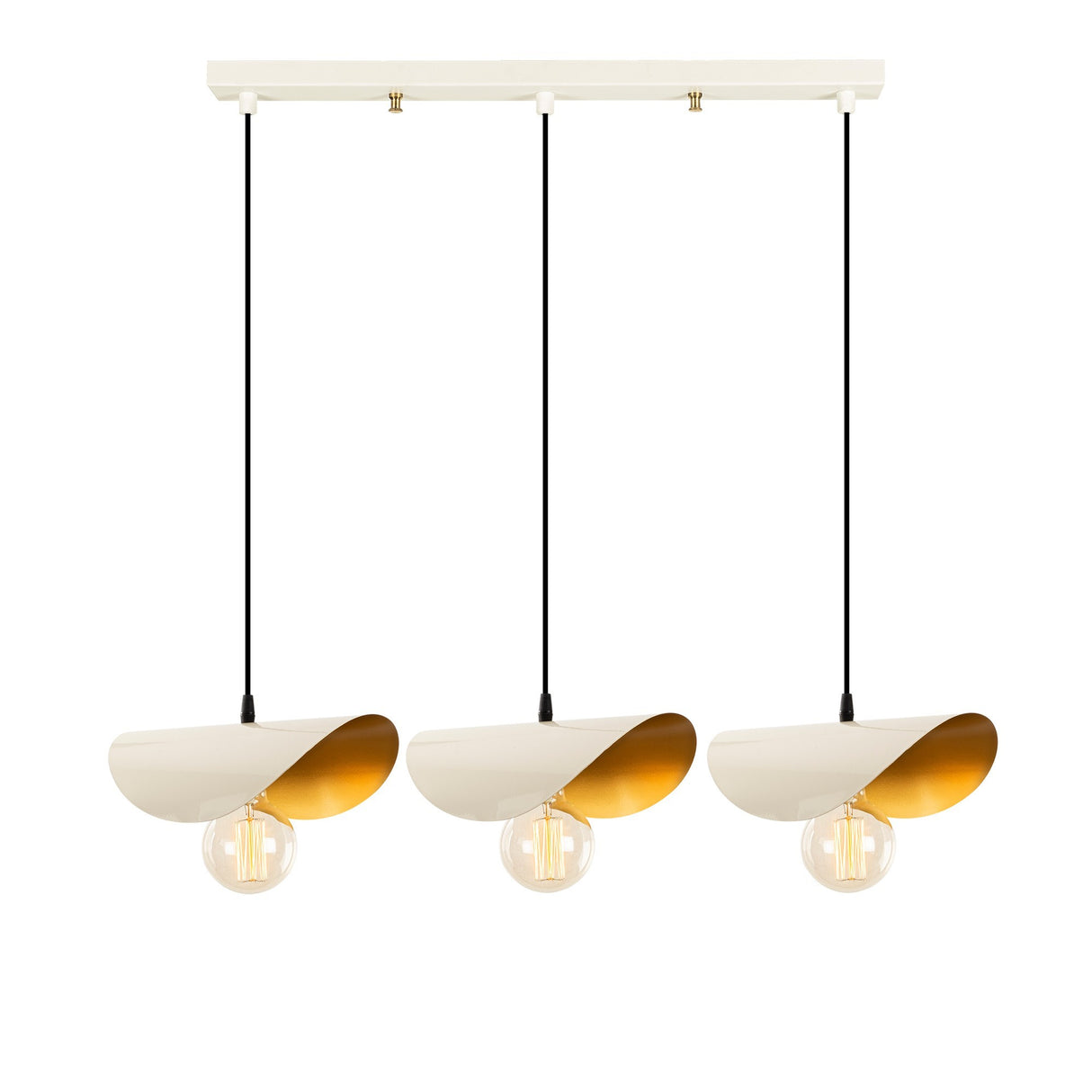 Candelabru Sivani - MR - 965 - Alb / Auriu