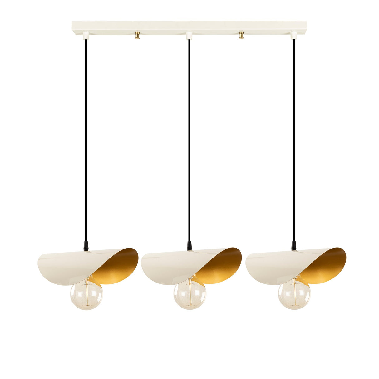 Candelabru Sivani - MR - 965 - Alb / Auriu