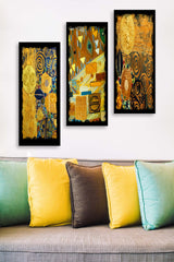 Set tablouri MDF MDF0016 - Multicolor