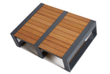 Set mobilier gradina Lapuarta 1 - Grey Black - Gri / Negru