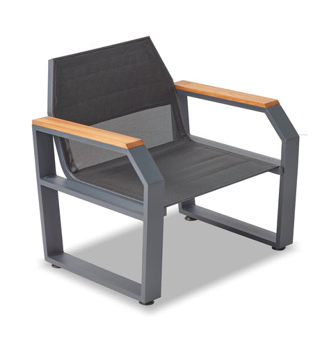Set mobilier gradina Truva - Anthracite Black - Antracit / Negru