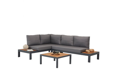 Set mobilier gradina Verona Wood - Multicolor