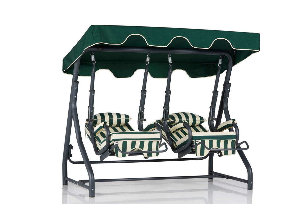 Balansoar Daisy 2 - White Green Black - Alb