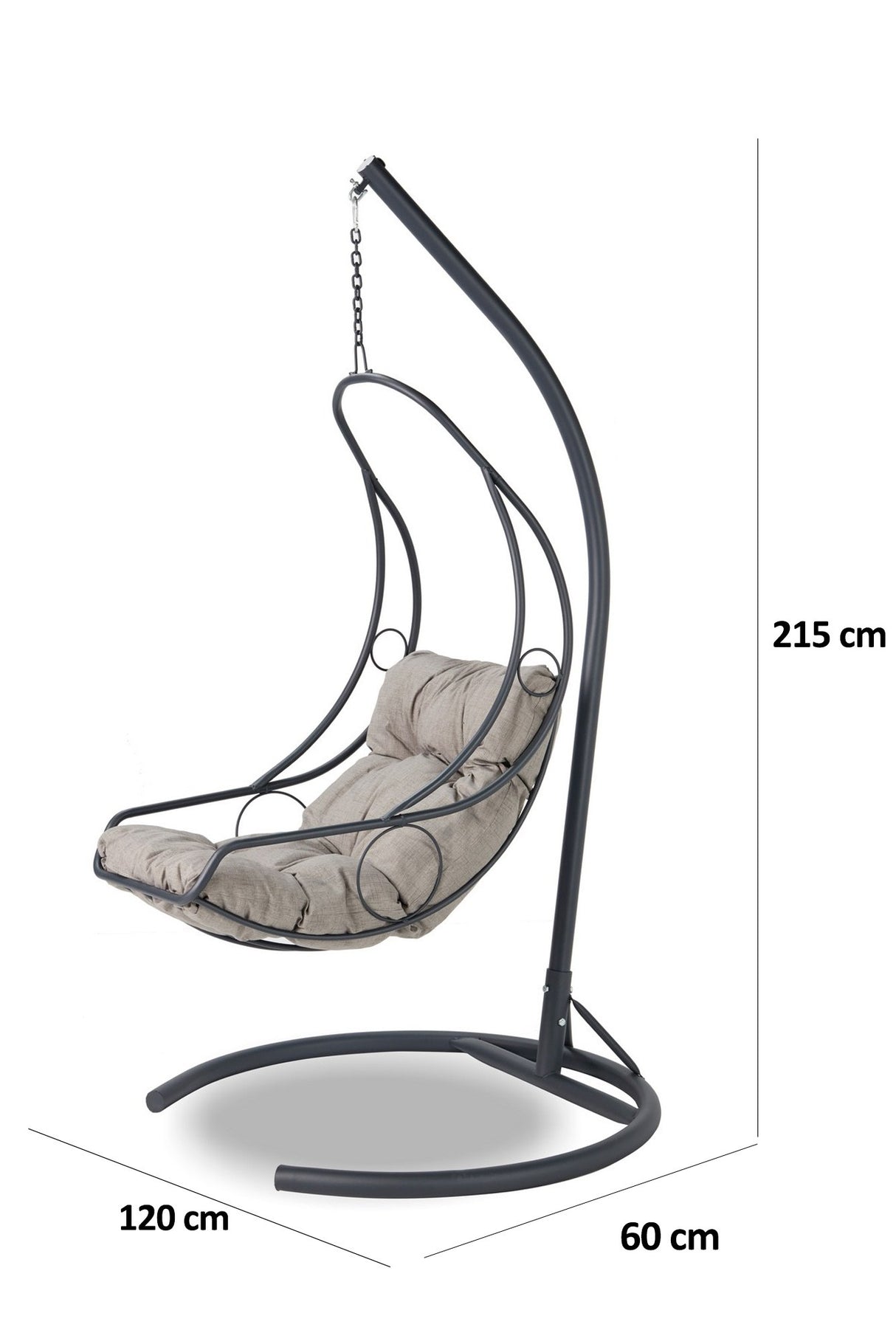 Balansoar Cali - Anthracite Grey - Antracit / Gri