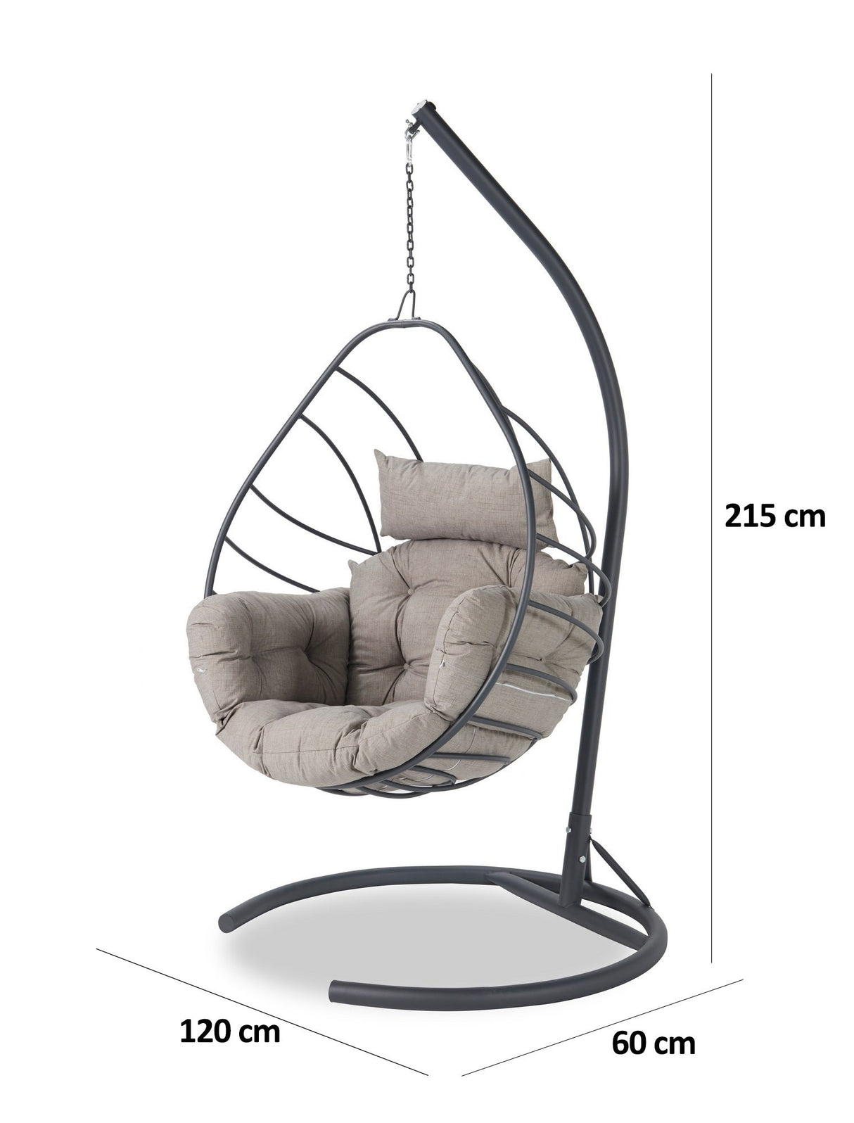Balansoar Anka - Anthracite Grey - Antracit / Gri