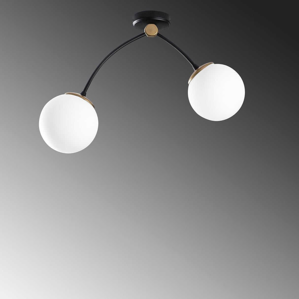 Candelabru Kromozom - 1001 - Alb / Negru