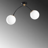 Candelabru Kromozom - 1001 - Alb / Negru