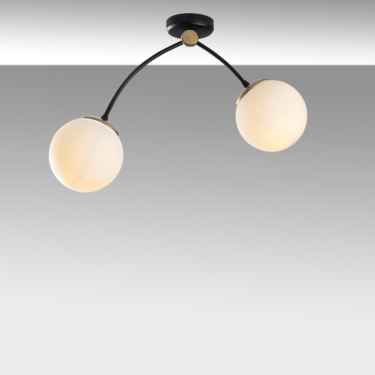 Candelabru Kromozom - 1001 - Alb / Negru
