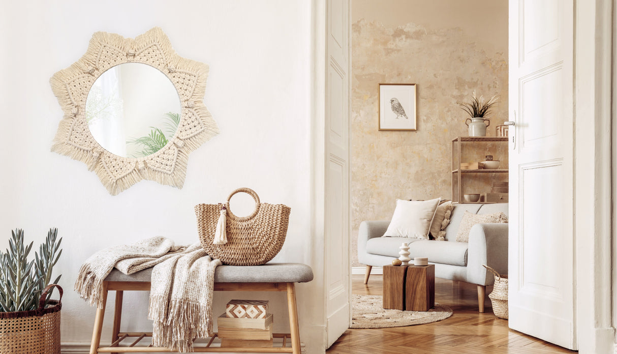 Oglinda perete Boho 53CM 322048