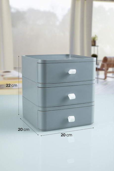 Organizator machiaje OMS-001-G-3 - Gri