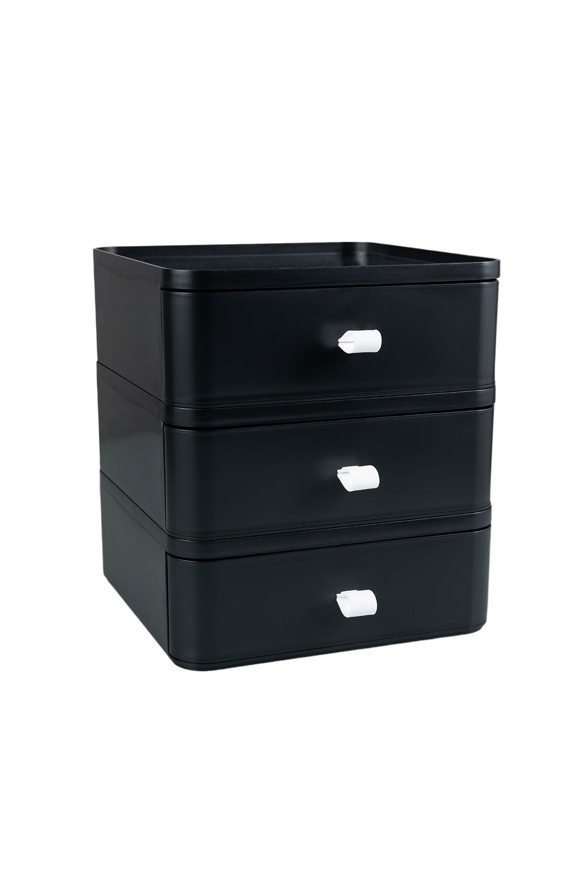 Organizator machiaje OMS-001-S-3 - Negru