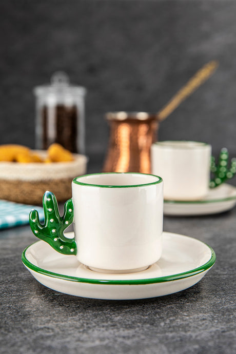 Set cafea TSK-003-K - Alb