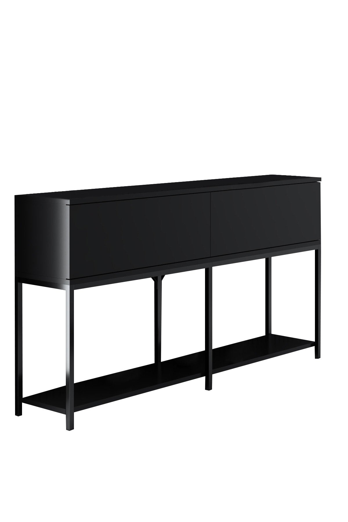 Set mobilier living Lord - Black - Negru