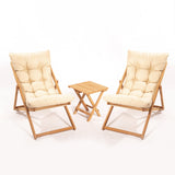 Set mobilier gradina My005 - Maro / Crem