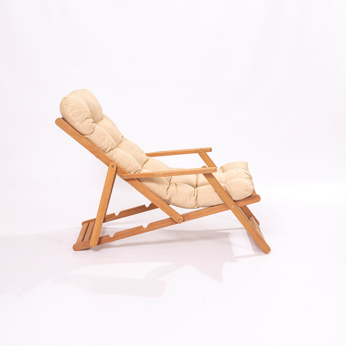 Scaun de gradina My008 - Maro / Crem