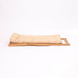 Scaun de gradina My008 - Maro / Crem