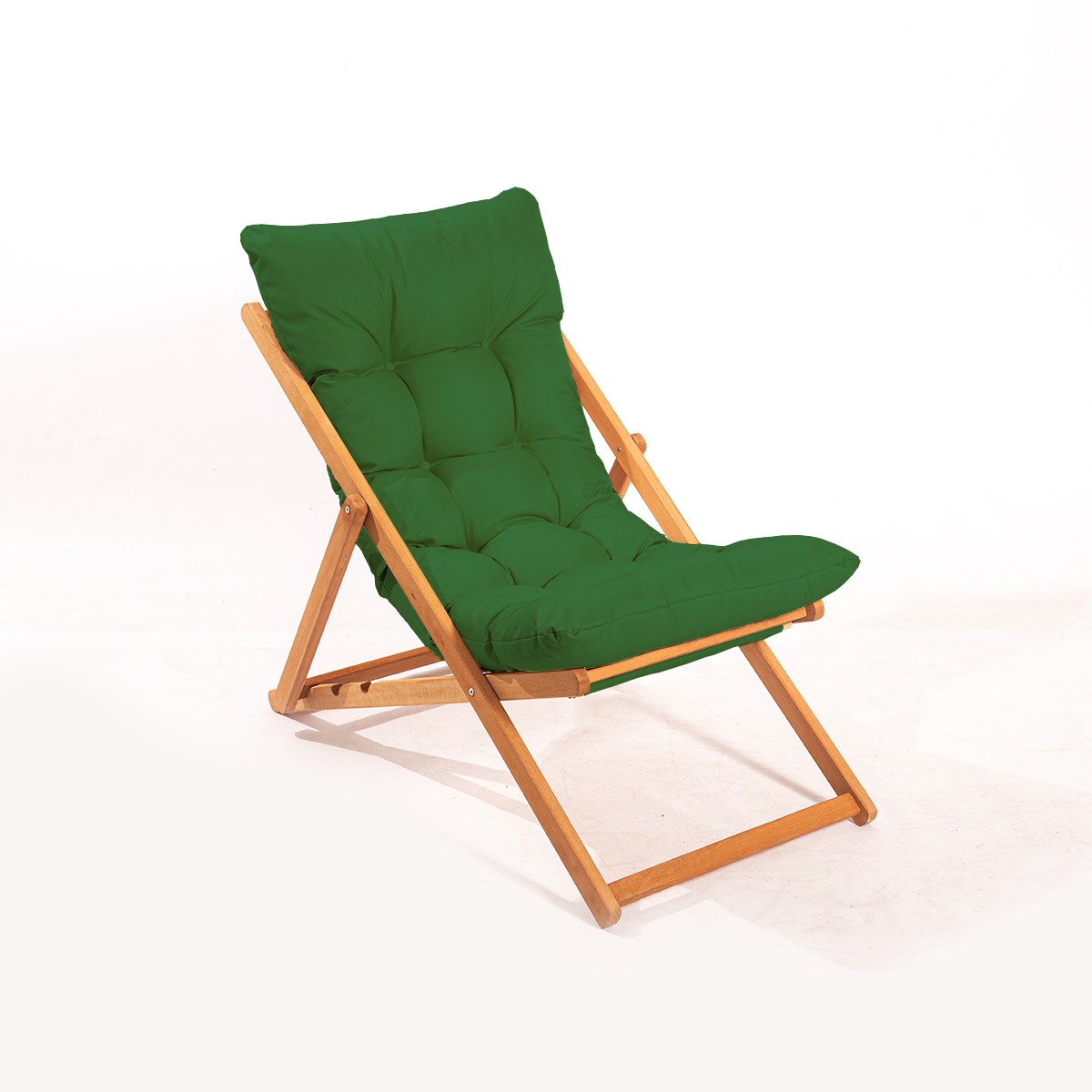 Scaun de gradina My006 - Green - Verde / Natural