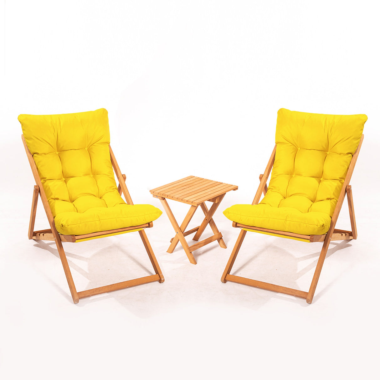 Set mobilier gradina My005 - Yellow - Galben