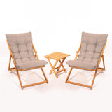 Set mobilier gradina My005 - Brown - Maro