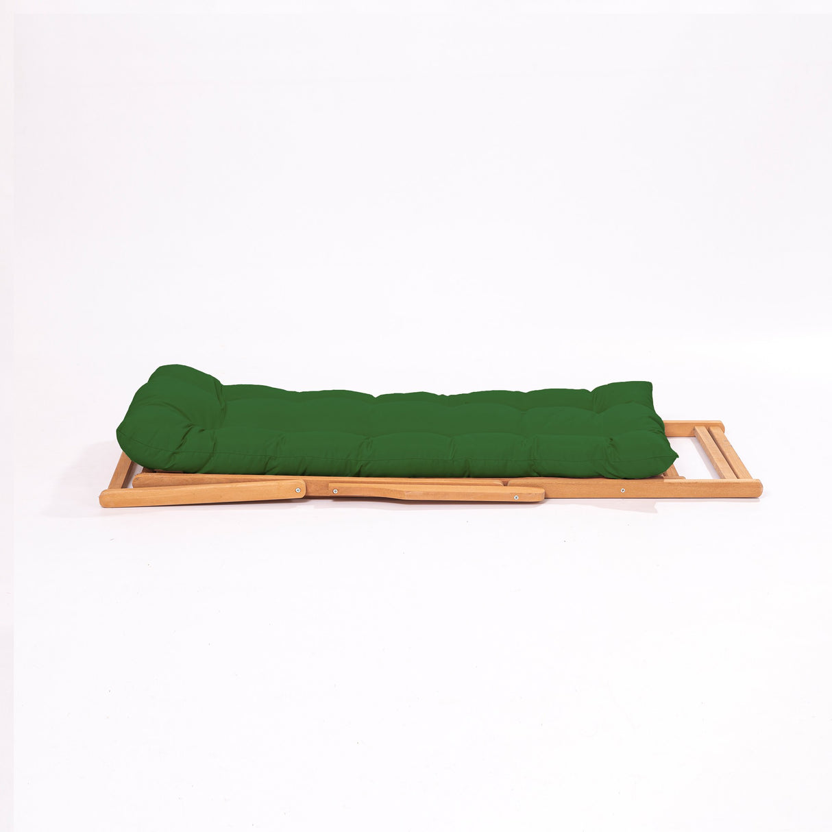 Scaun de gradina My008 - Green - Verde / Natural