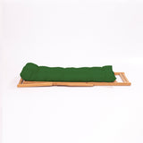 Scaun de gradina My008 - Green - Verde / Natural