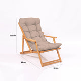 Scaun de gradina My008 - Brown - Maro