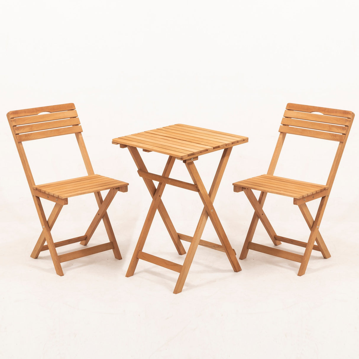 Set mobilier gradina My001A - Natural / Crem