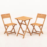 Set mobilier gradina My001A - Natural / Crem