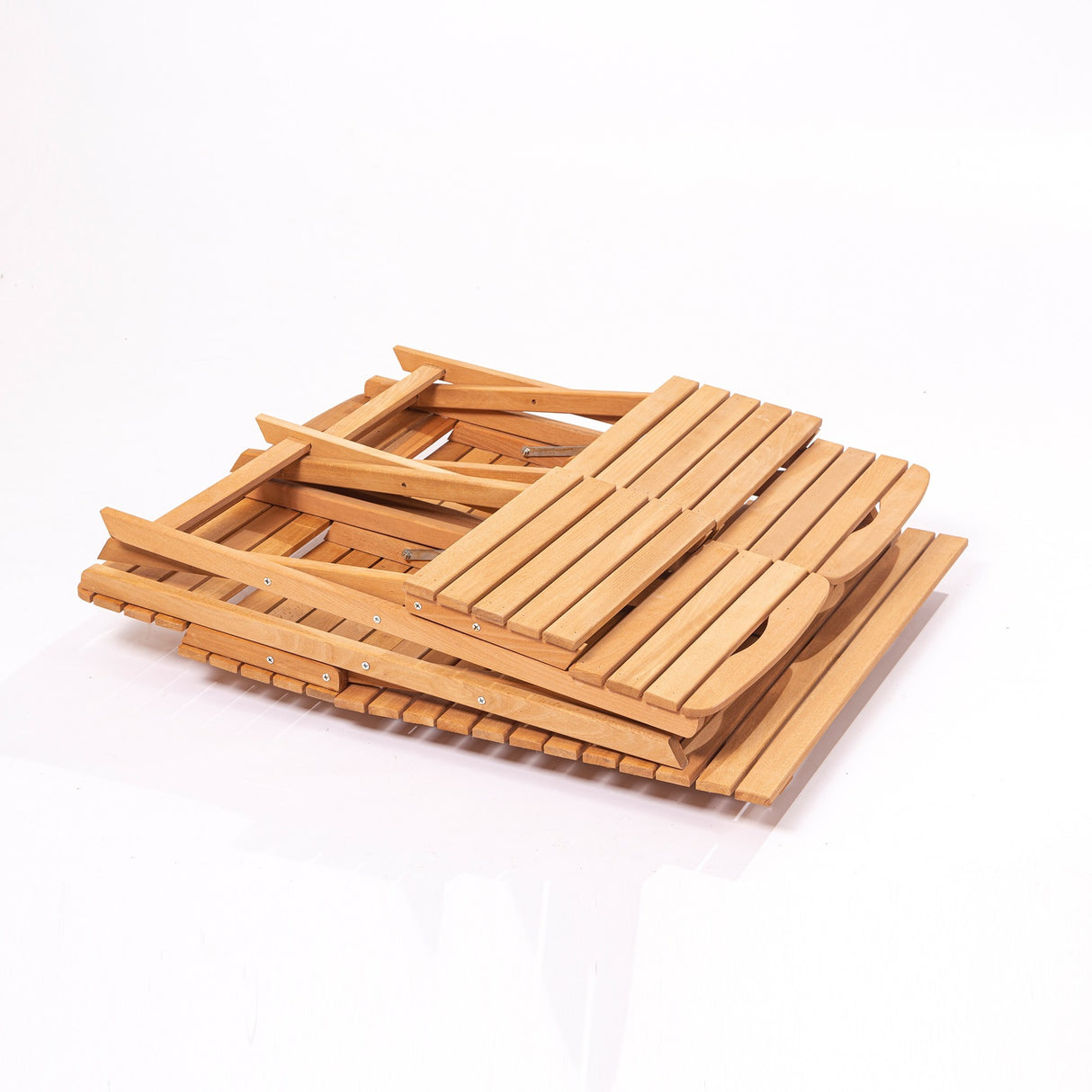 Set mobilier gradina My004A - Natural / Crem