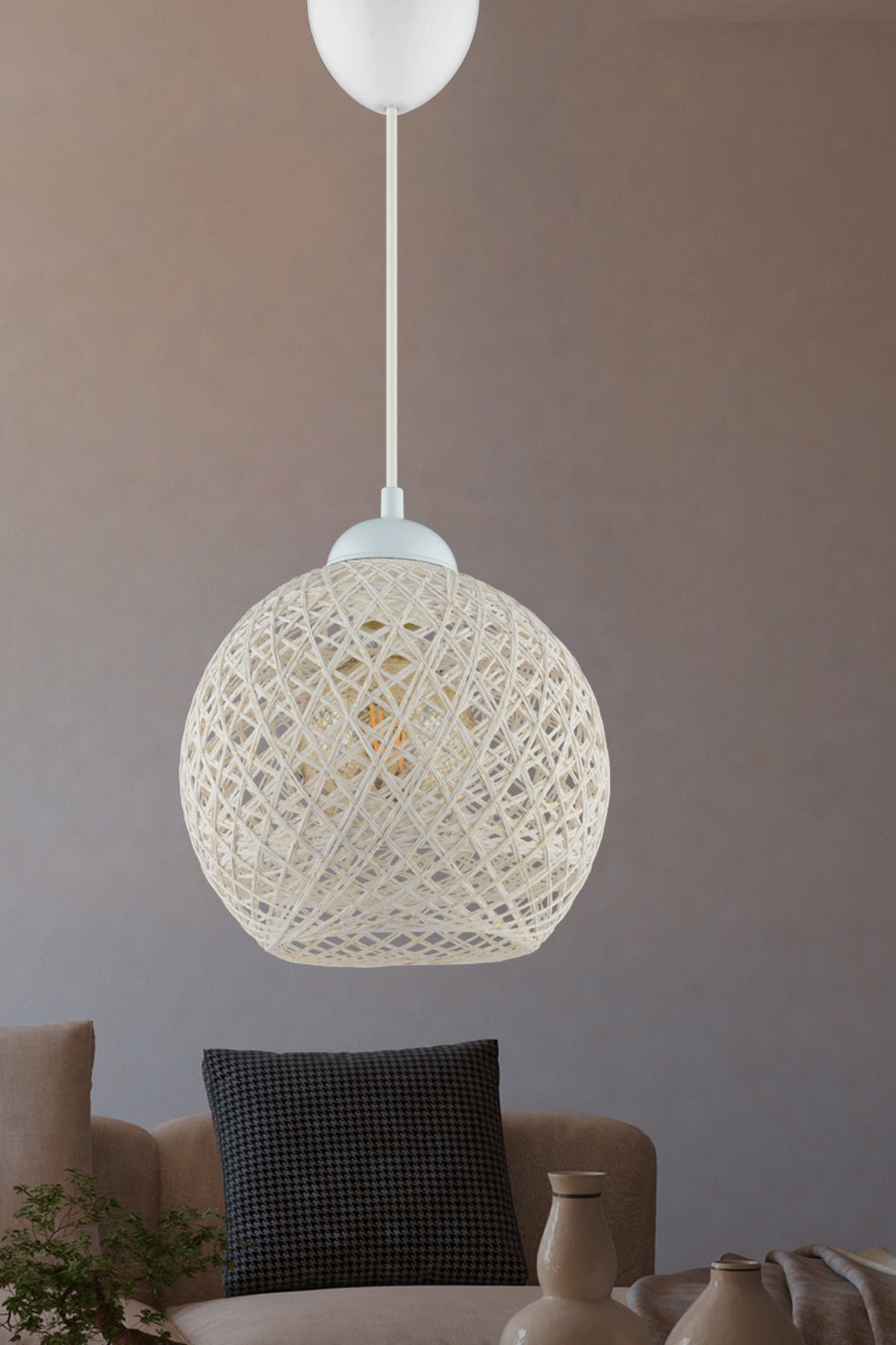 Candelabru DL097 - Alb
